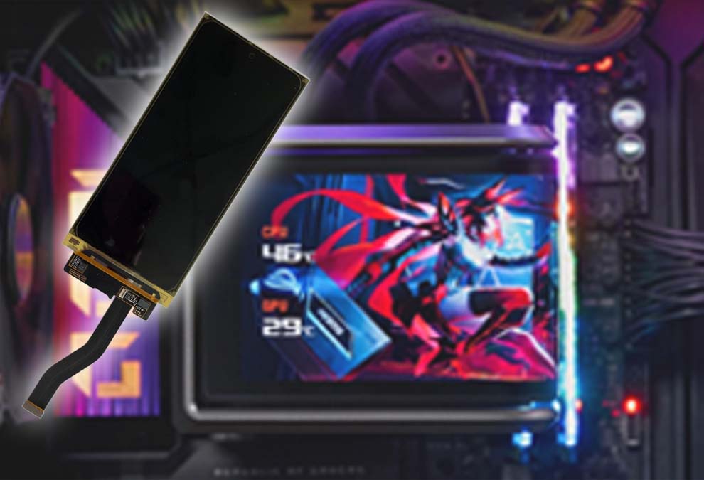 ROG flexible OLED
